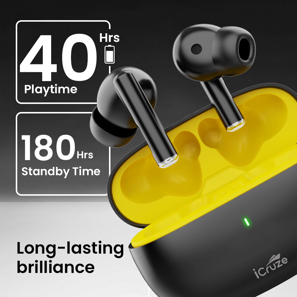 iCruze Aura TWS Earbuds (Blue)
