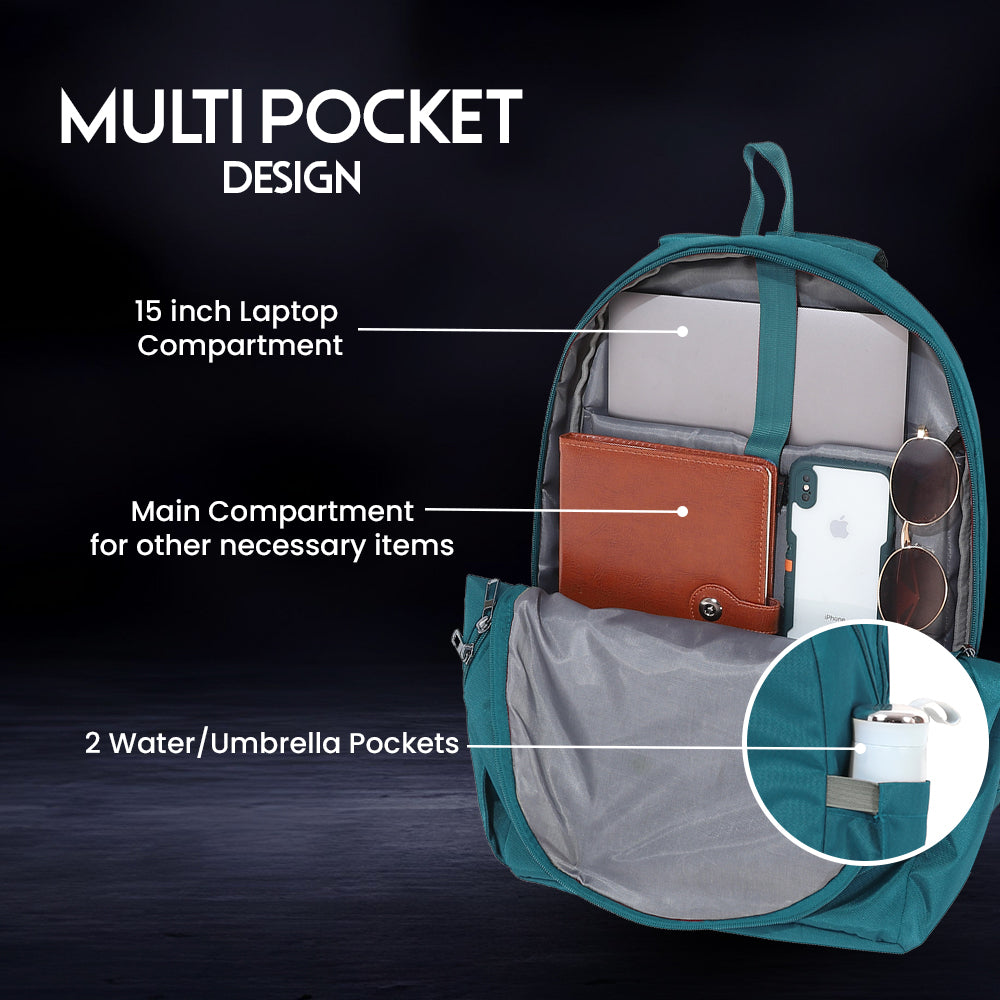 iCruze Modpack Travel Backpack (Sea Green)