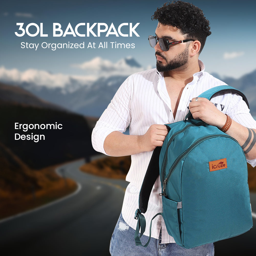 iCruze Modpack Travel Backpack (Sea Green)