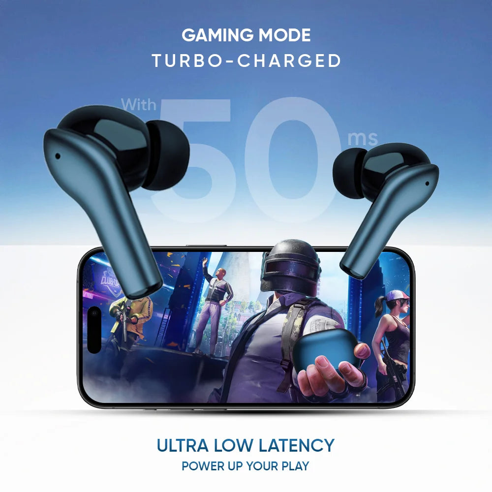 iCruze Melody TWS Earbuds (Blue)