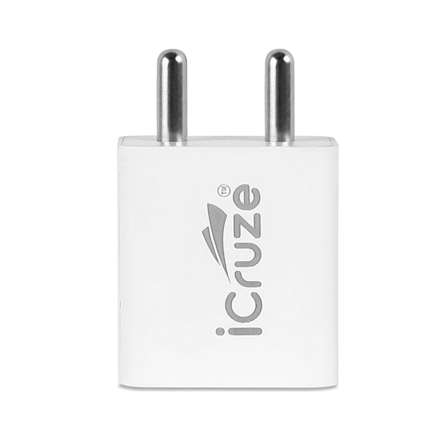 iCruze WC35L Real 20W Dual Output Ultra-compact Charger (White) - iCruze