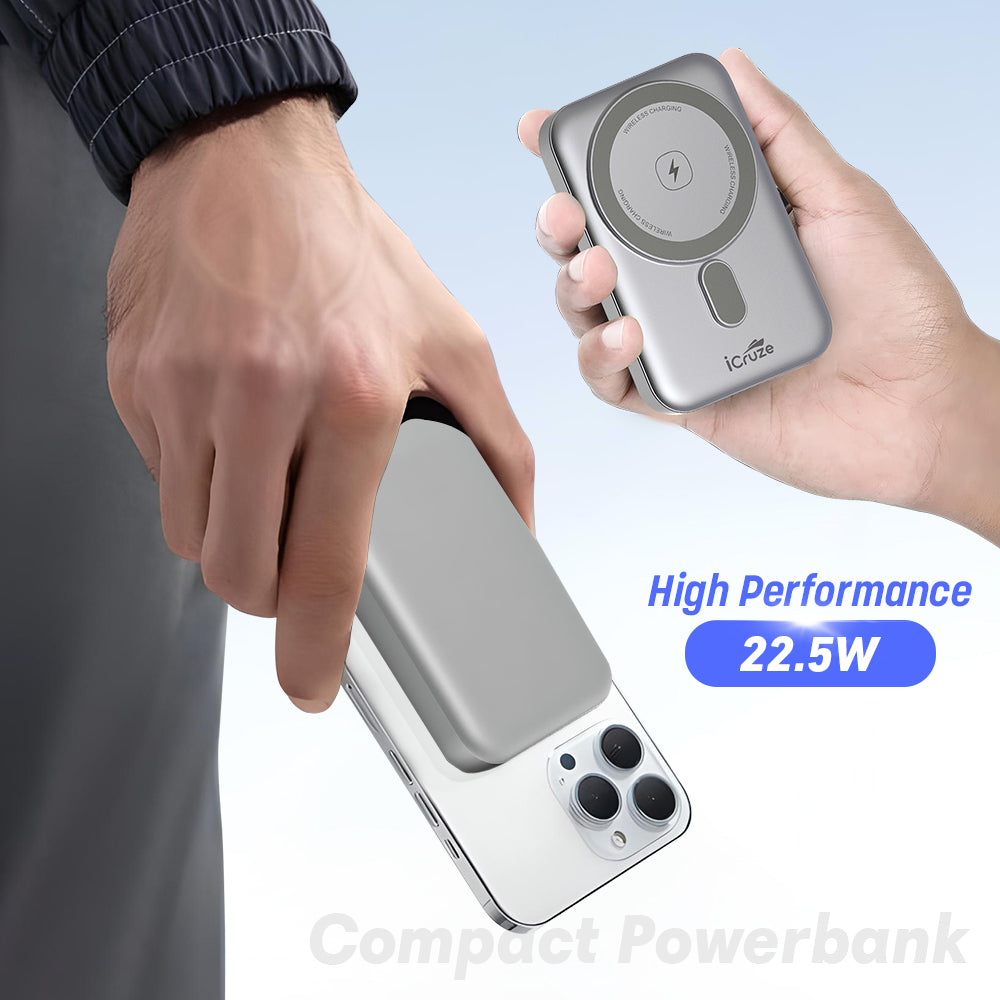 iCruze Magstrike 22.5W wireless powerbank