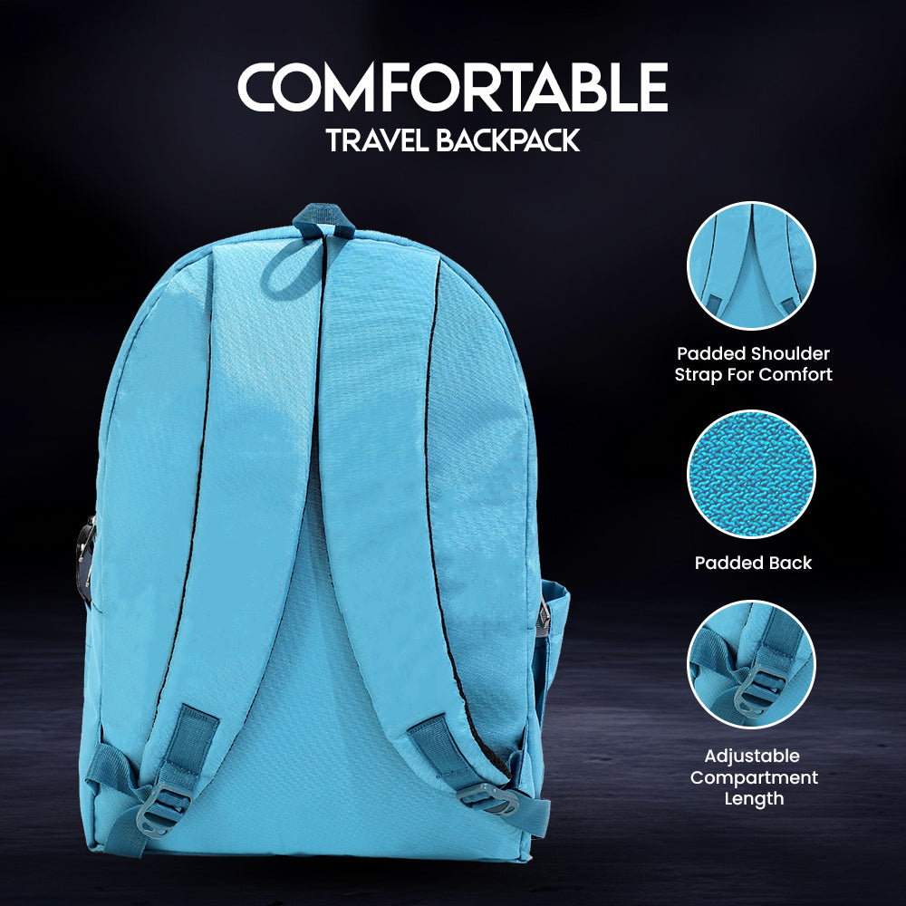 iCruze Modpack Travel Backpack (Sky Blue)