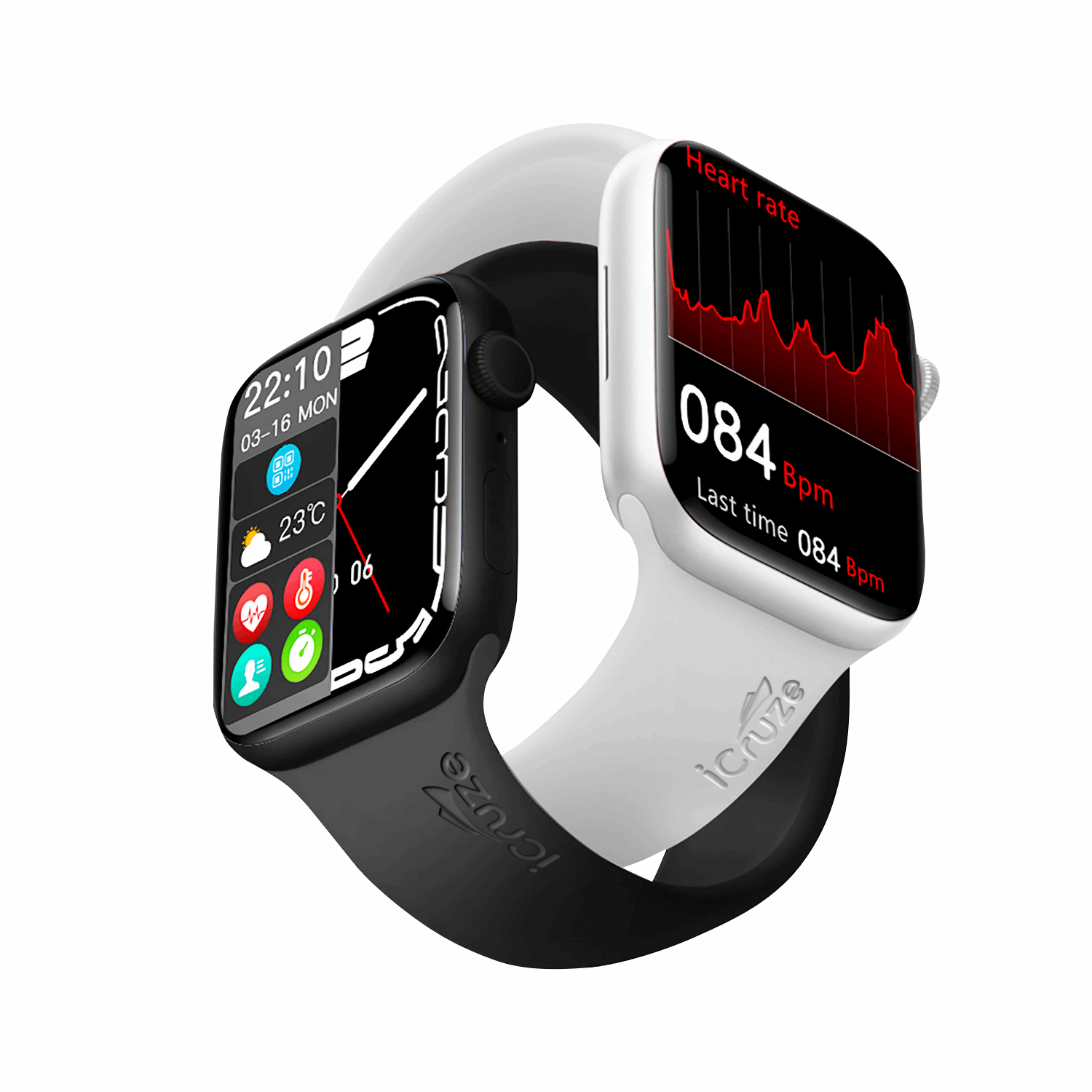 iCruze| Pronto Crysta BT Calling Smartwatch - iCruze