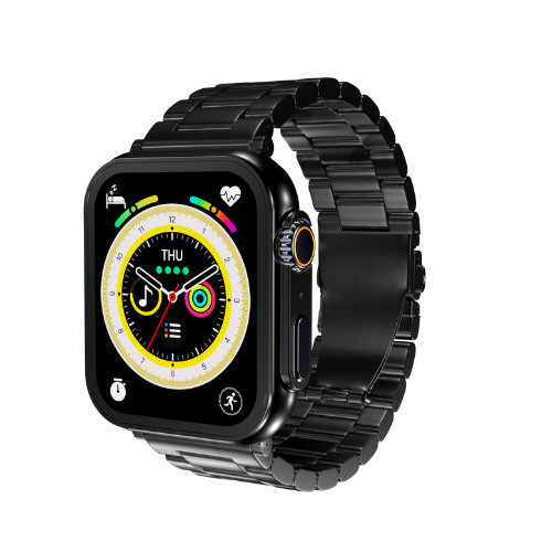 iCruze Pronto Max+ Black edition Metal band smartwatch - iCruze