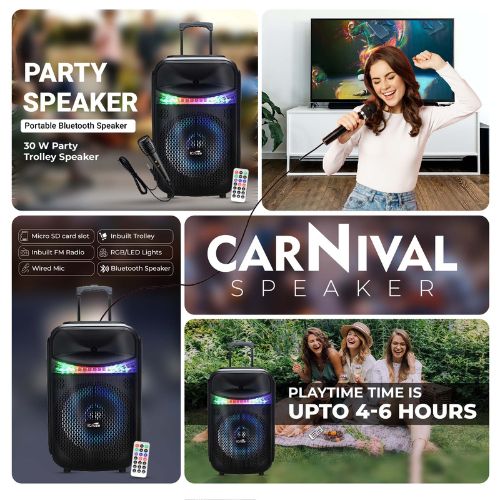 iCruze Carnival BT Party Speaker