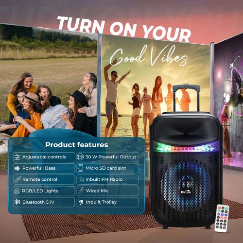 iCruze Carnival BT Party Speaker