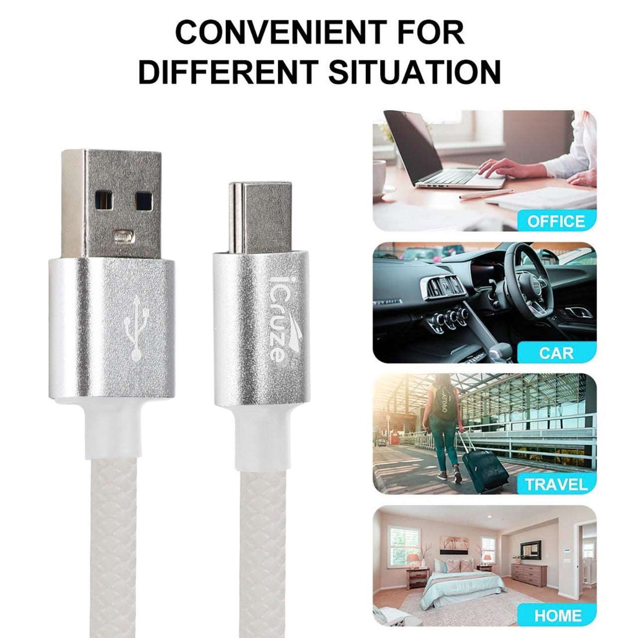 iCruze Type C Charging Cable - iCruze
